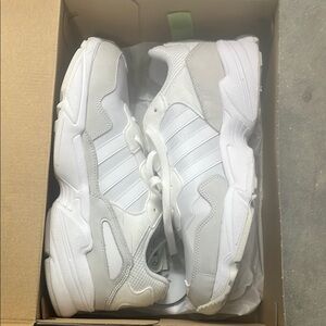 Adidas White/Grey - yung 96 worn 1x basically brand new in excellent condition